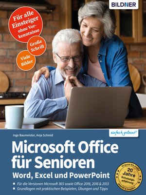 cover image of Microsoft Office für Senioren--Word, Excel und PowerPoint